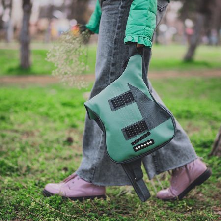 Cool Green Guitar (1) - by Solbags